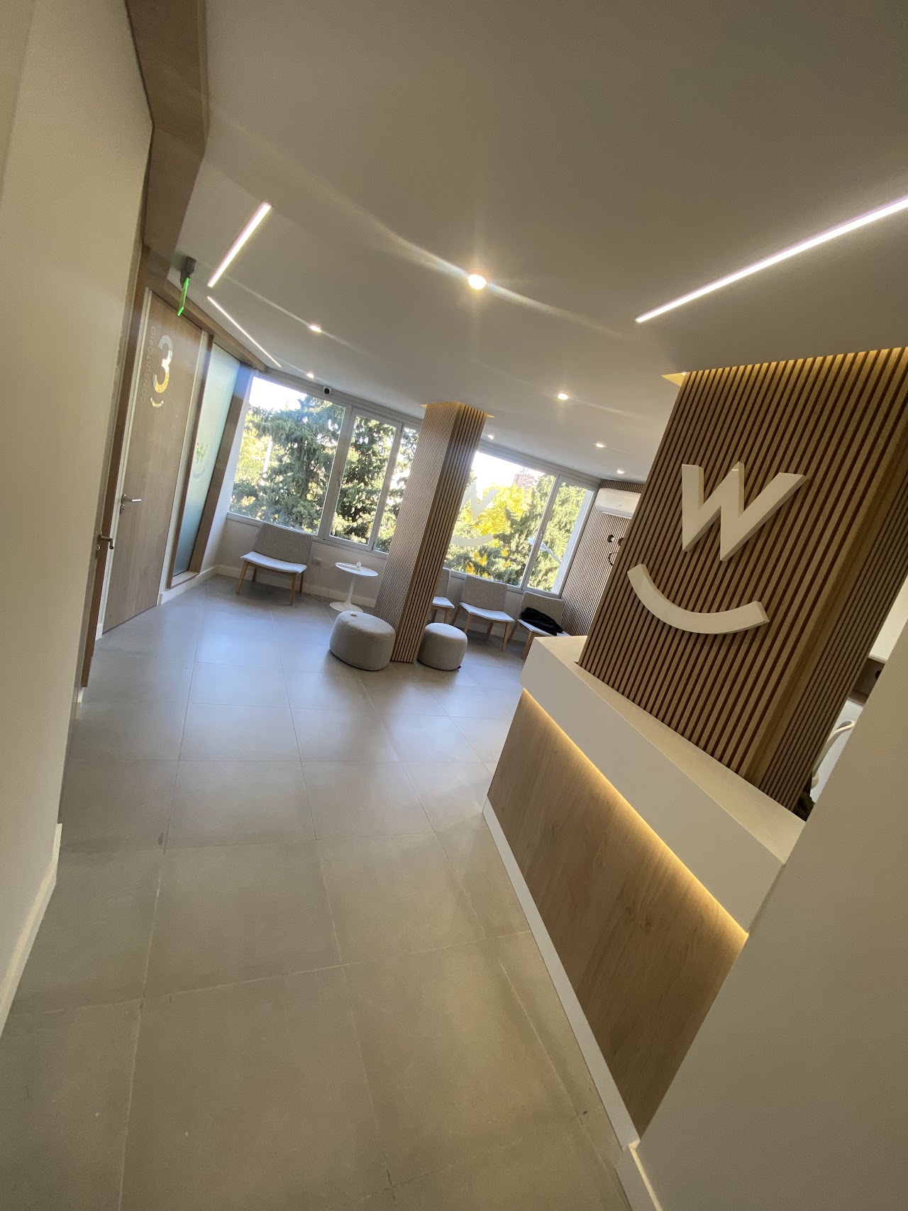 Sala de espera de White Odontología